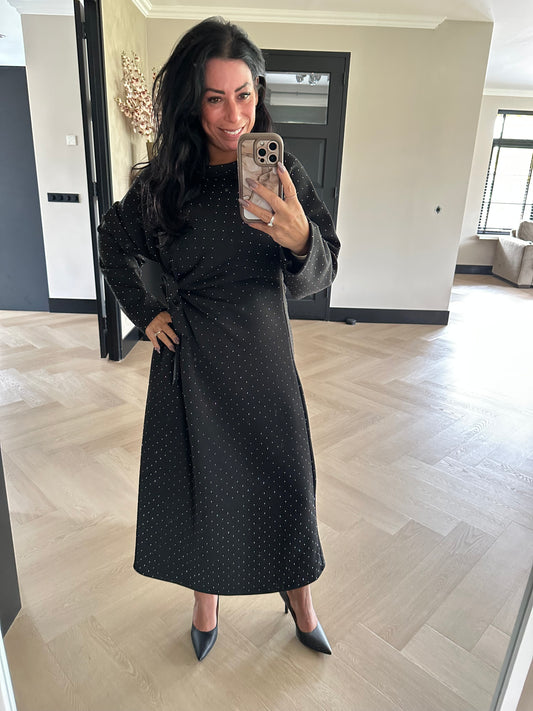 BiBa Shimmer Dress Black