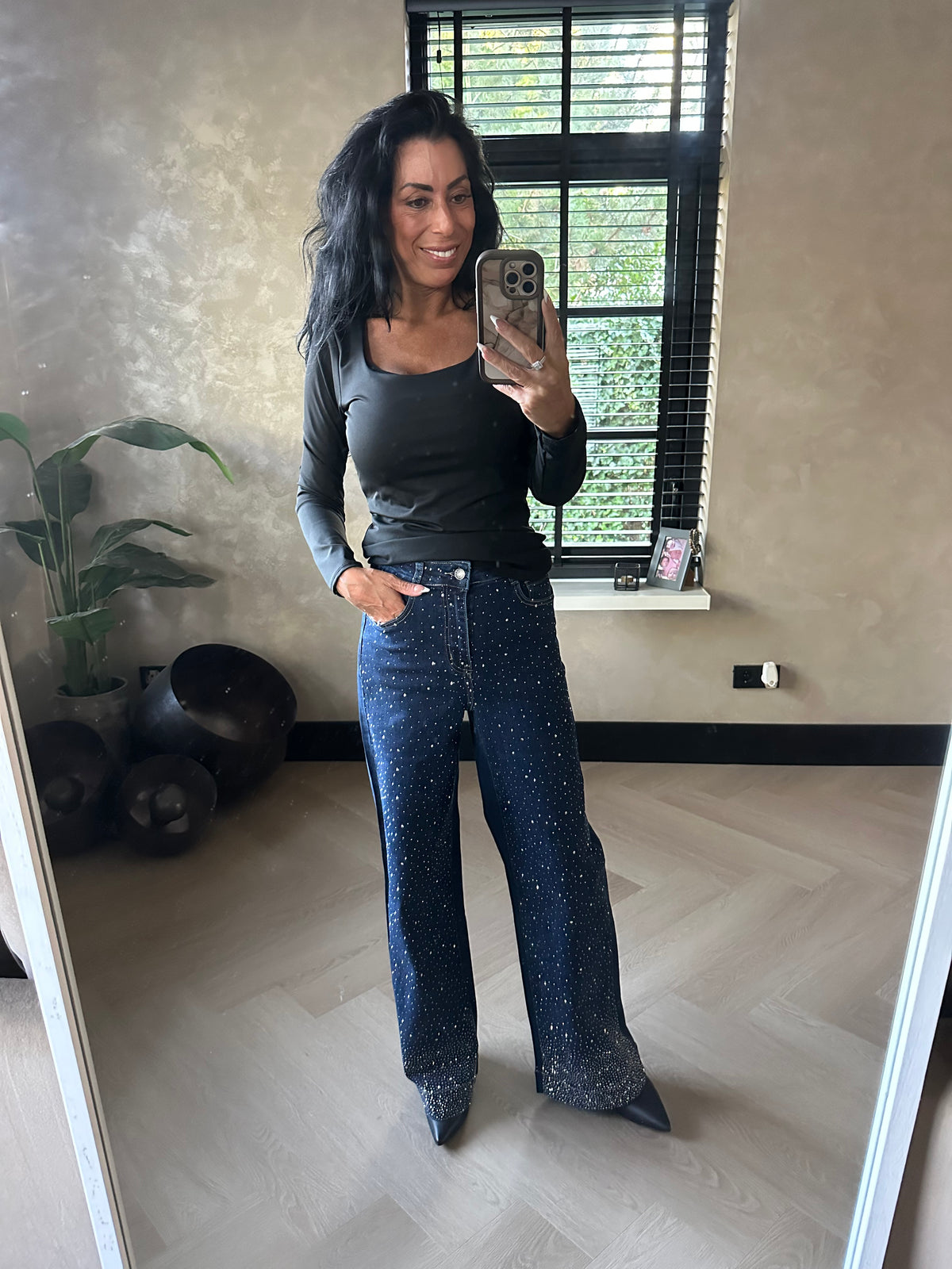 Reisehose Braun