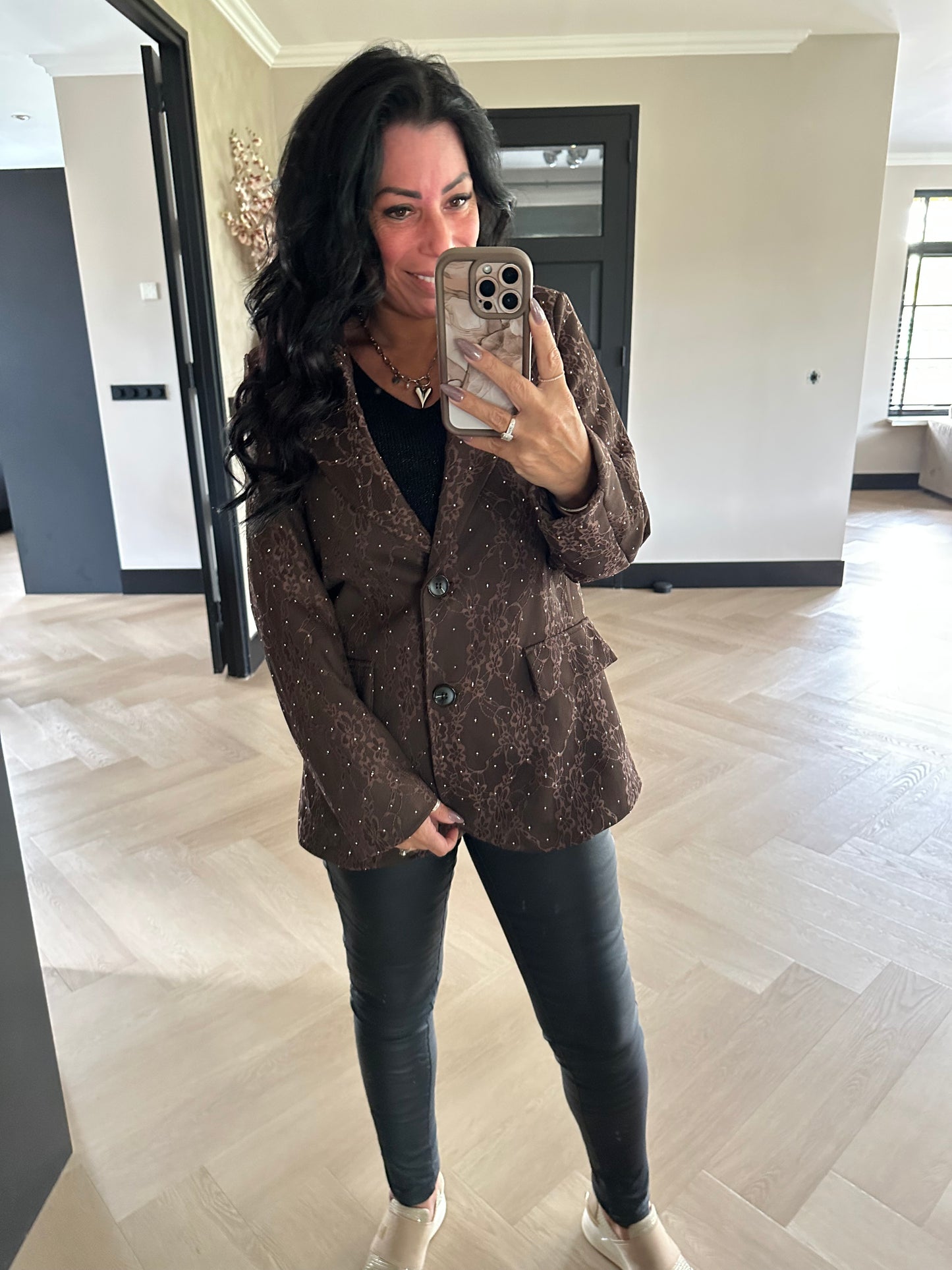 Kaiya Blazer Choco
