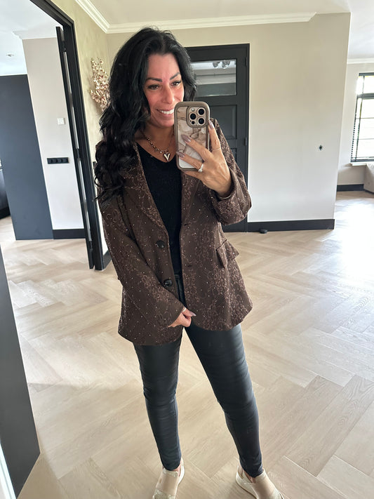 Kaiya Blazer Choco