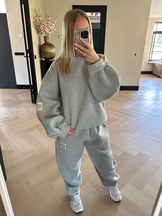 Label Set Winter Grey