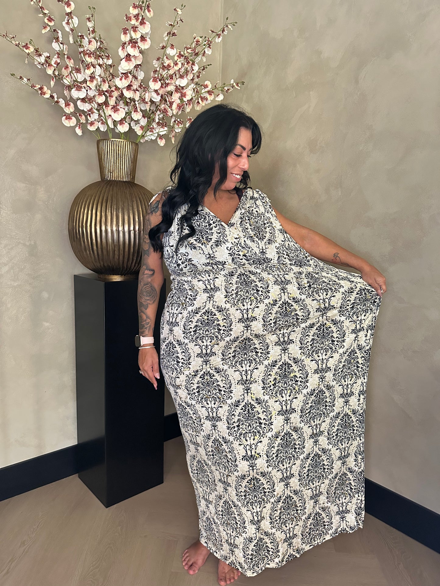 Magic Waist Baroque Gold Black