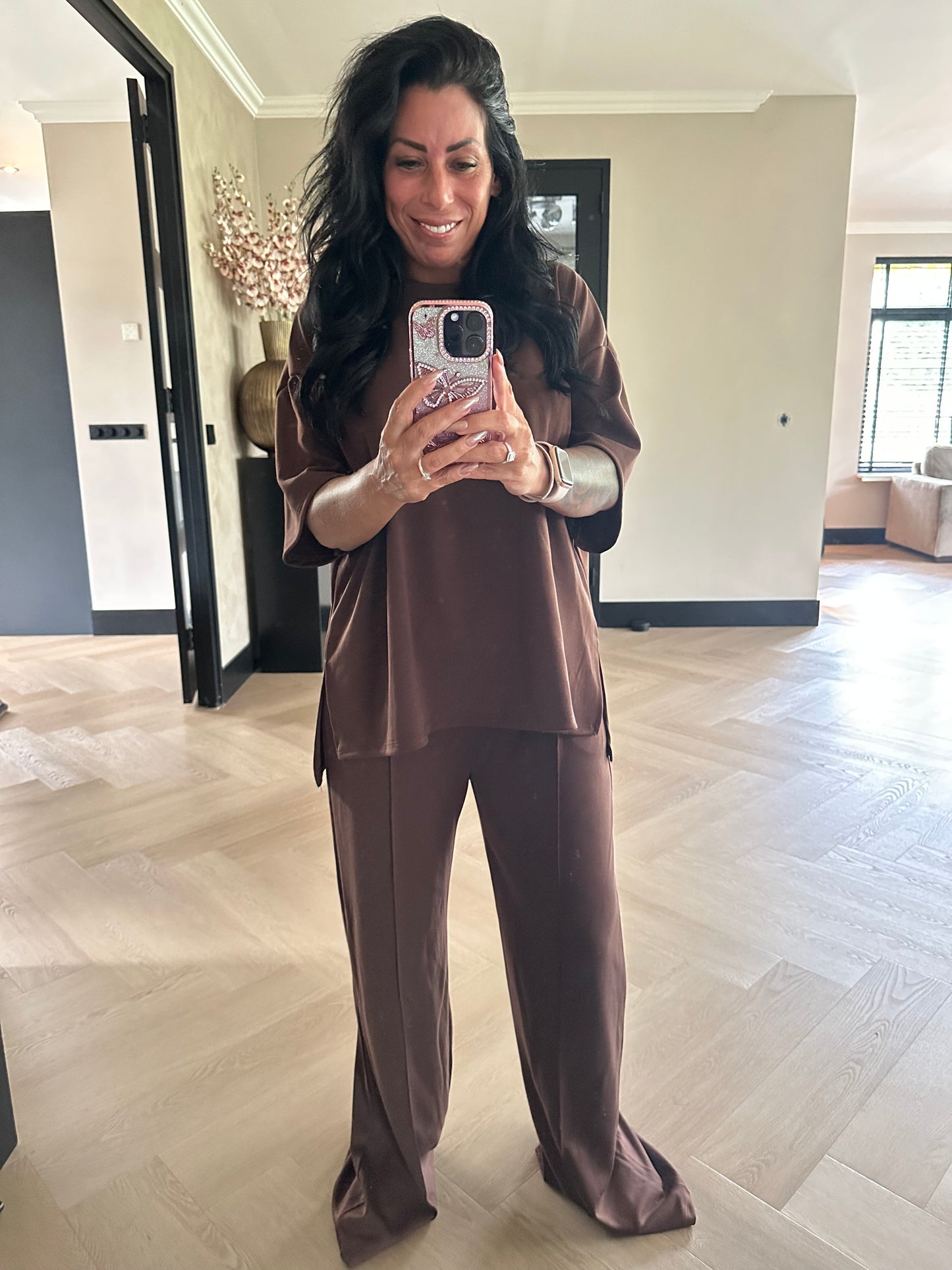 Nova Jogging Set Chocolate