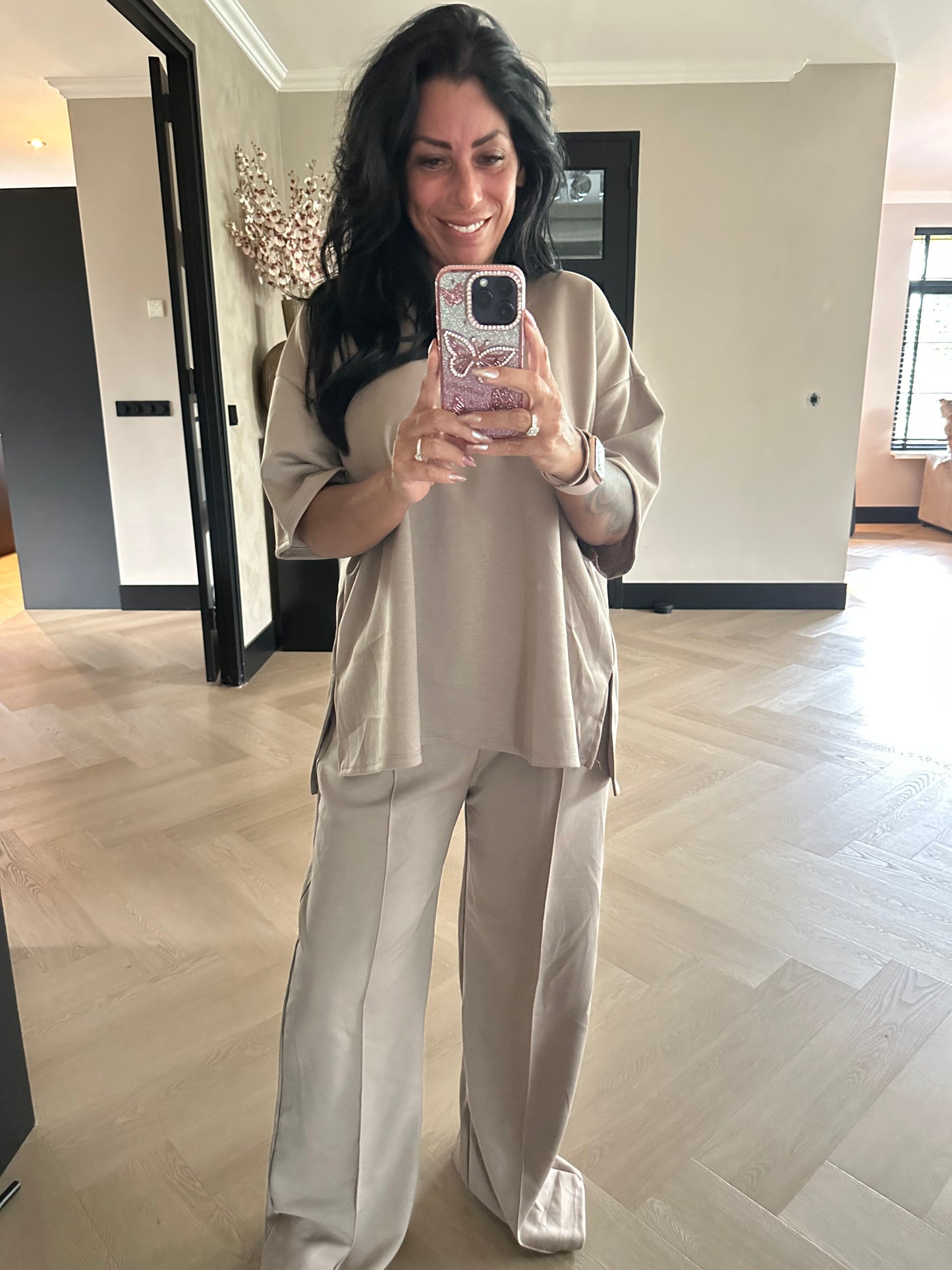 Nova Jogging Set Taupe