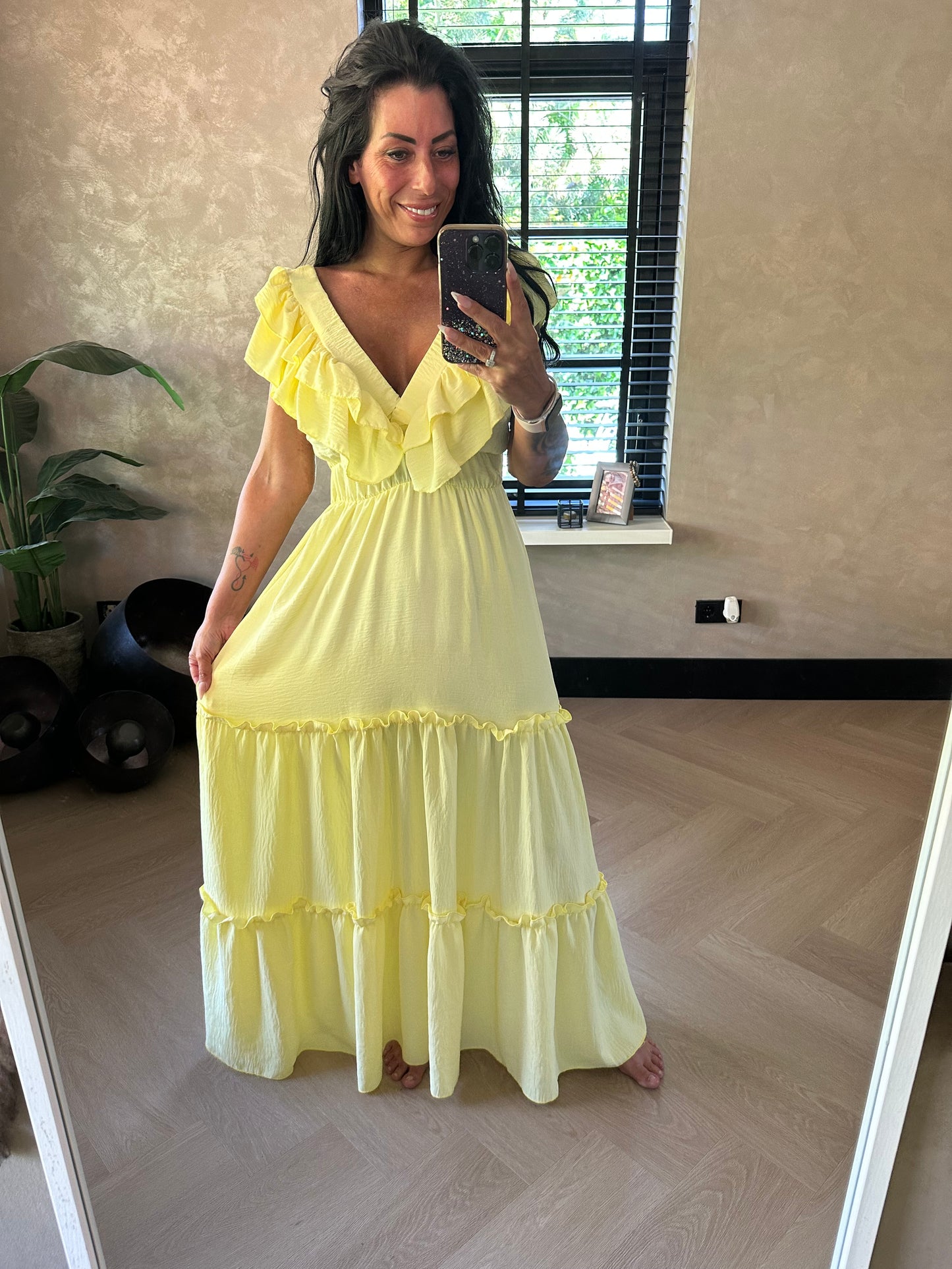Rosie Dress Butter Yellow