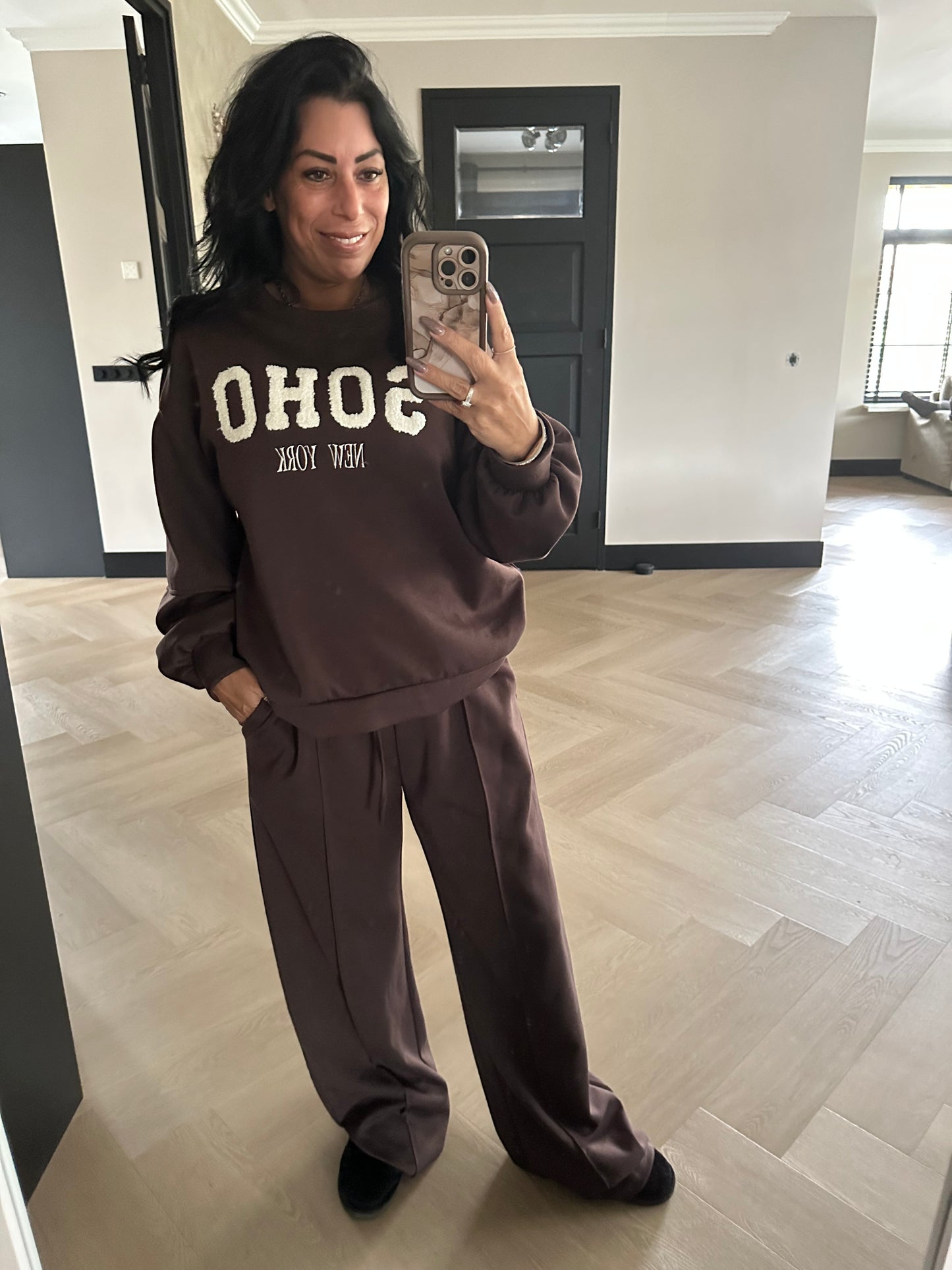 SOHO Teddy Letters Set Choco