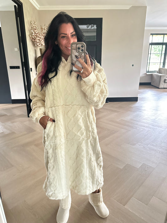 SOPHIE Unisex Oversized Hoodie Creme