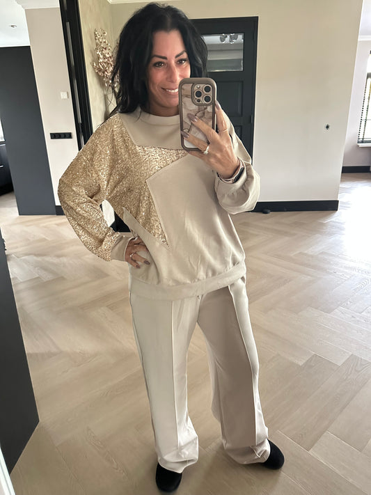 Star Comfy Set Beige