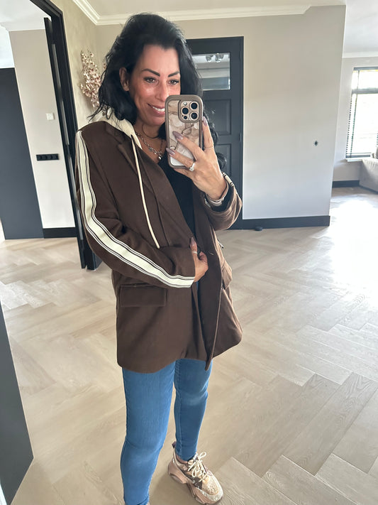 Zoë Jogging Blazer Choco