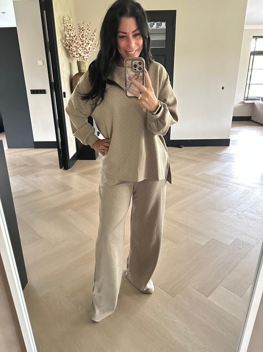 NOLABEL Glitter Set Taupe