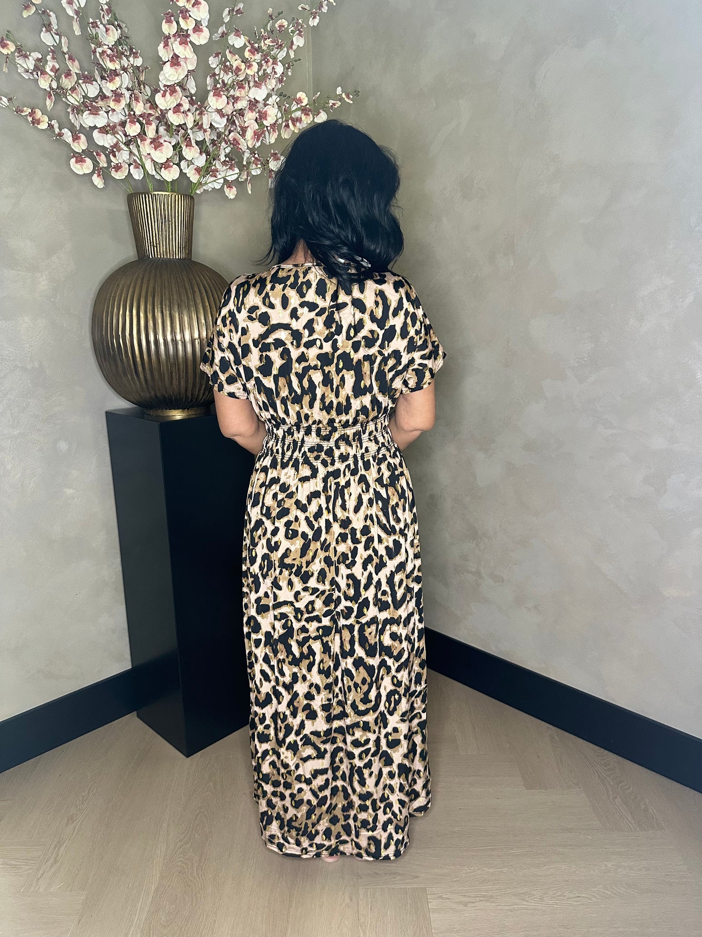 Magic Dress Leopard Gold Brown