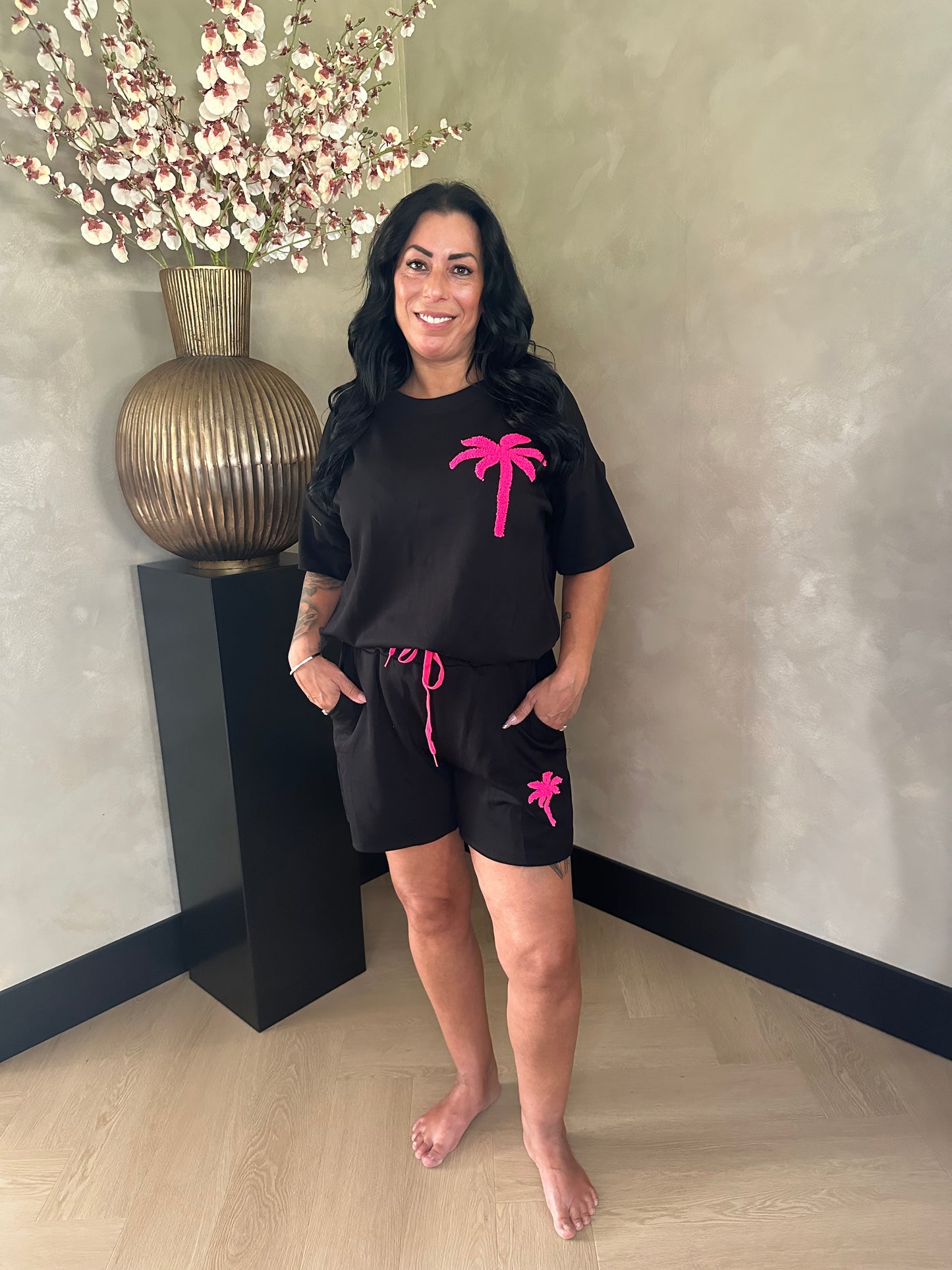 Palm Tree Black