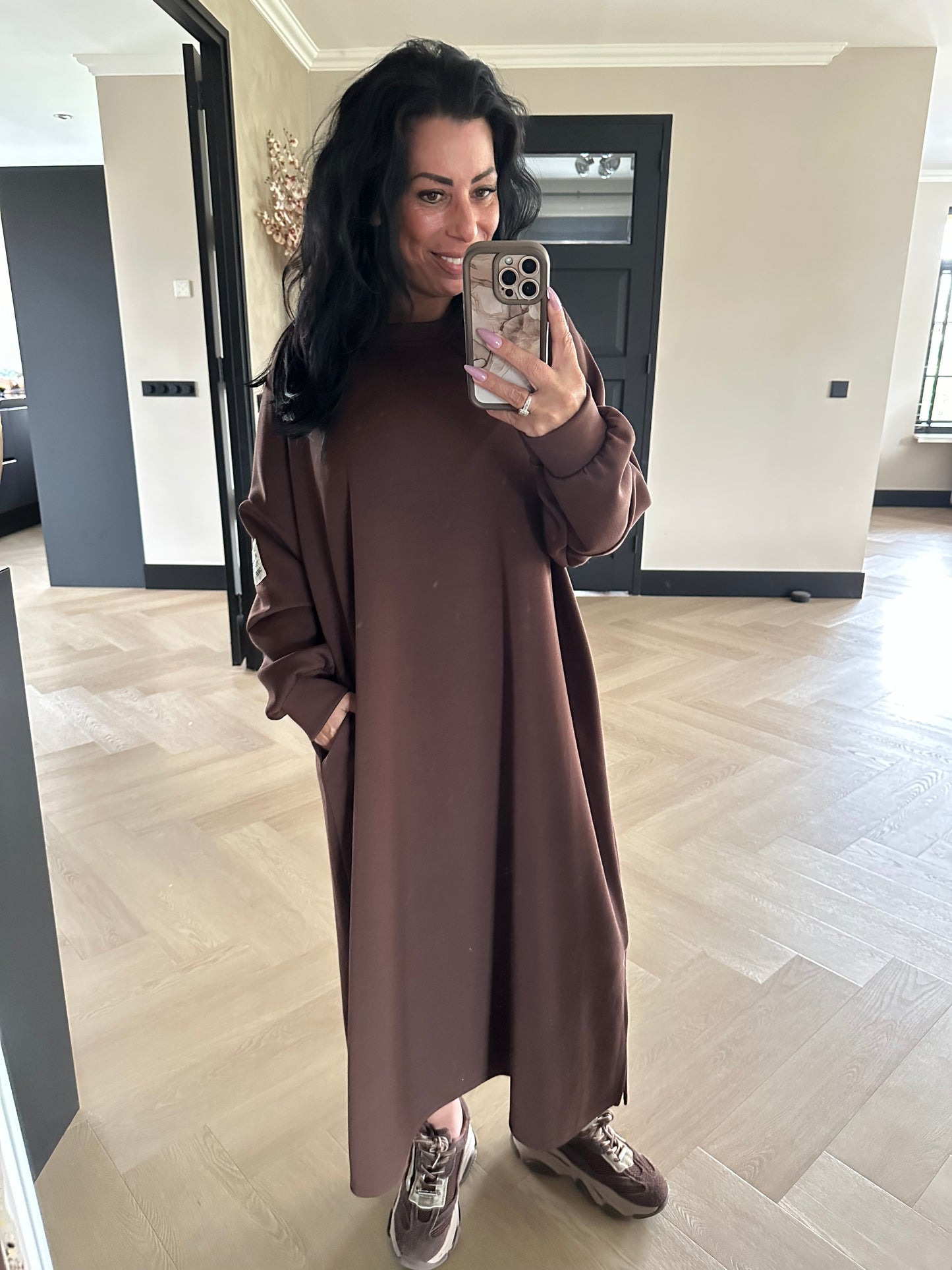 BiBa Bequemes Kleid Schoko