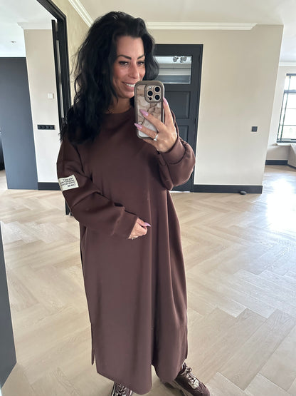 BiBa Bequemes Kleid Schoko
