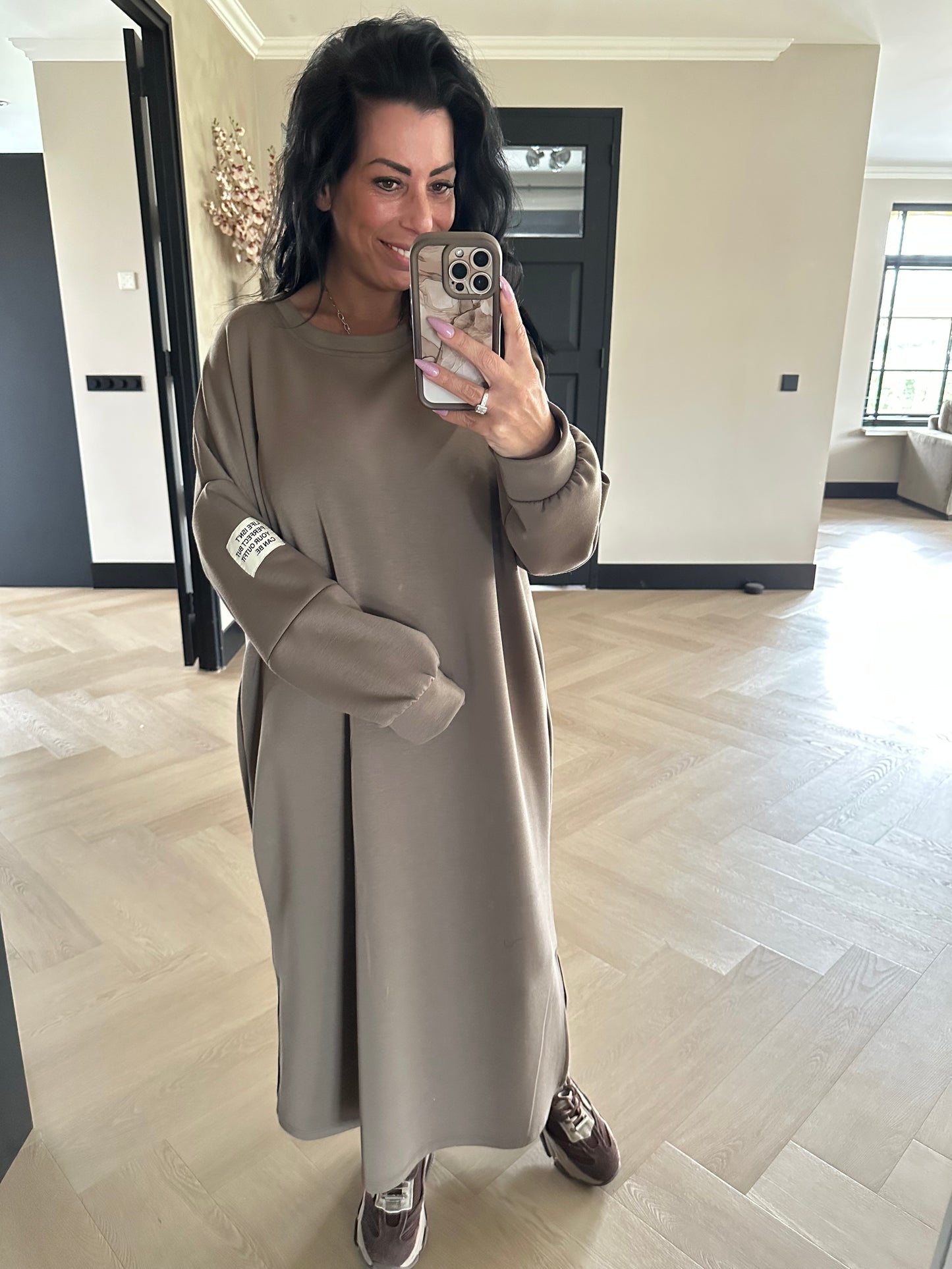 BiBa Comfy Kleid Taupe