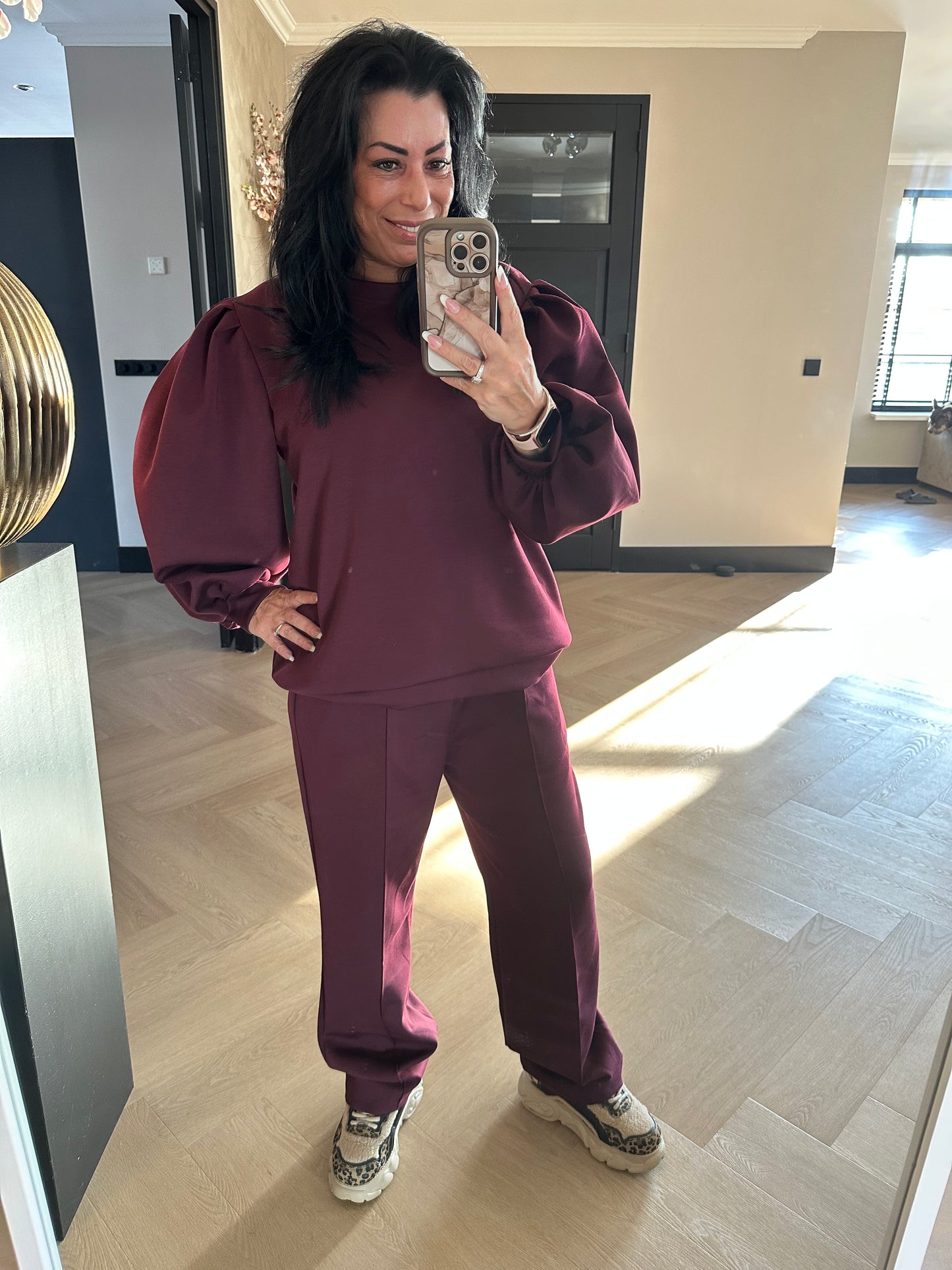 BiBi Comfy Set Bordeaux