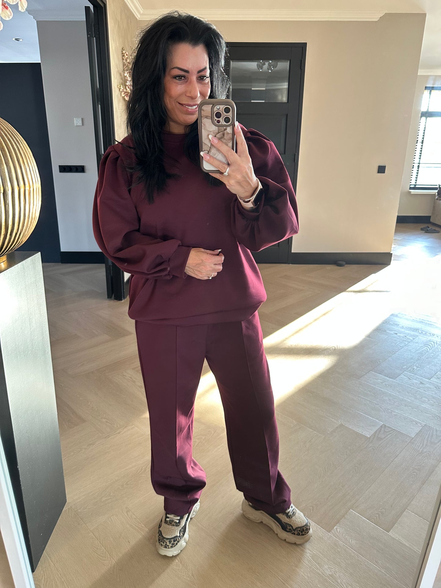 BiBi Comfy Set Bordeaux