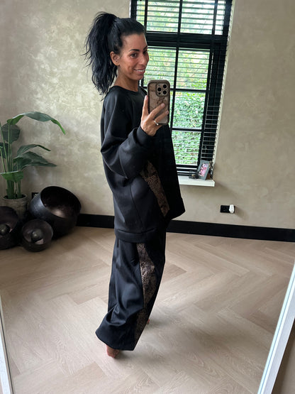 Bonjour Plussize Comfy Set Black