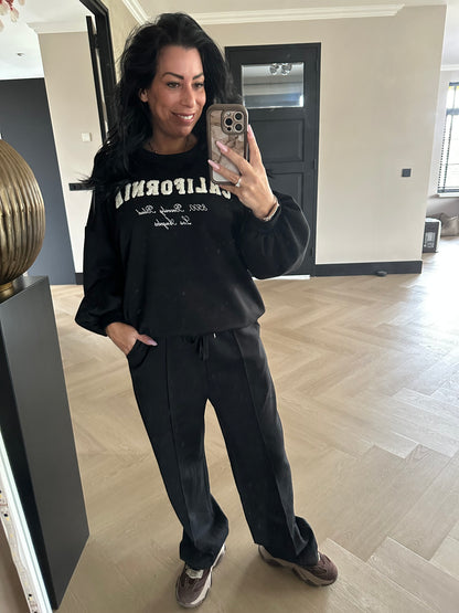 California Comfy Set Schwarz