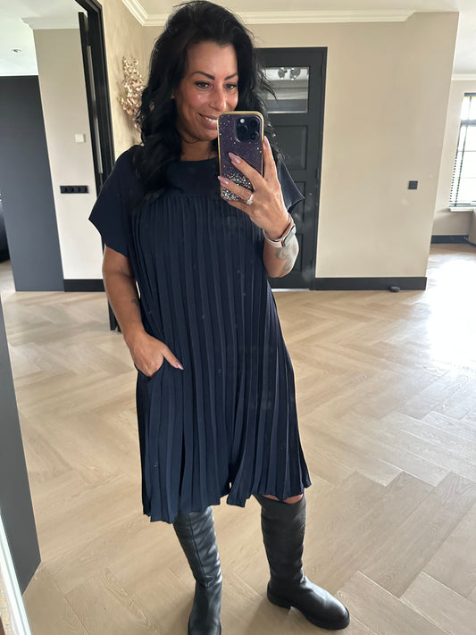Chevy Dress with pockets Navy