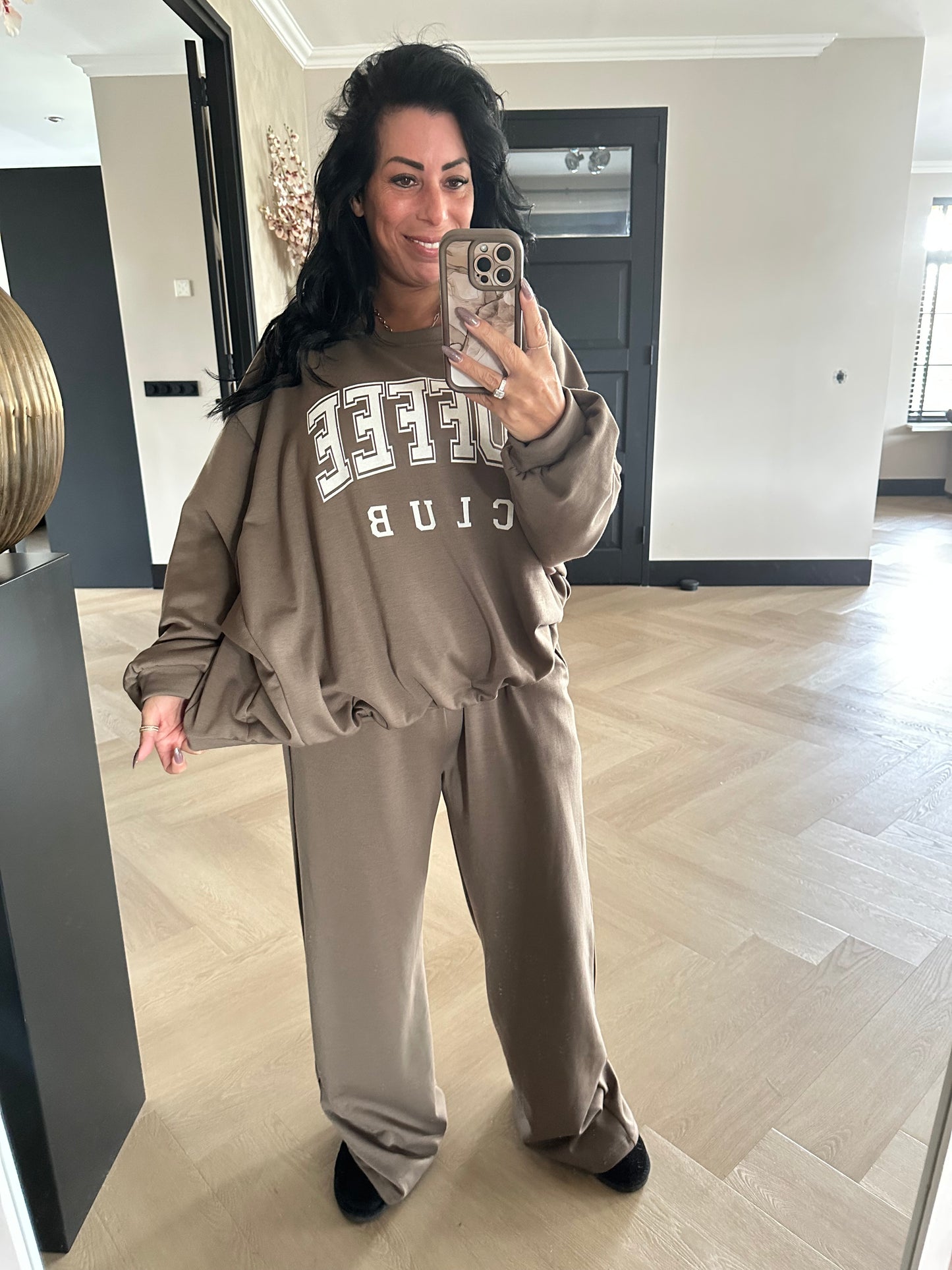 Coffee Club Set Taupe PLUS