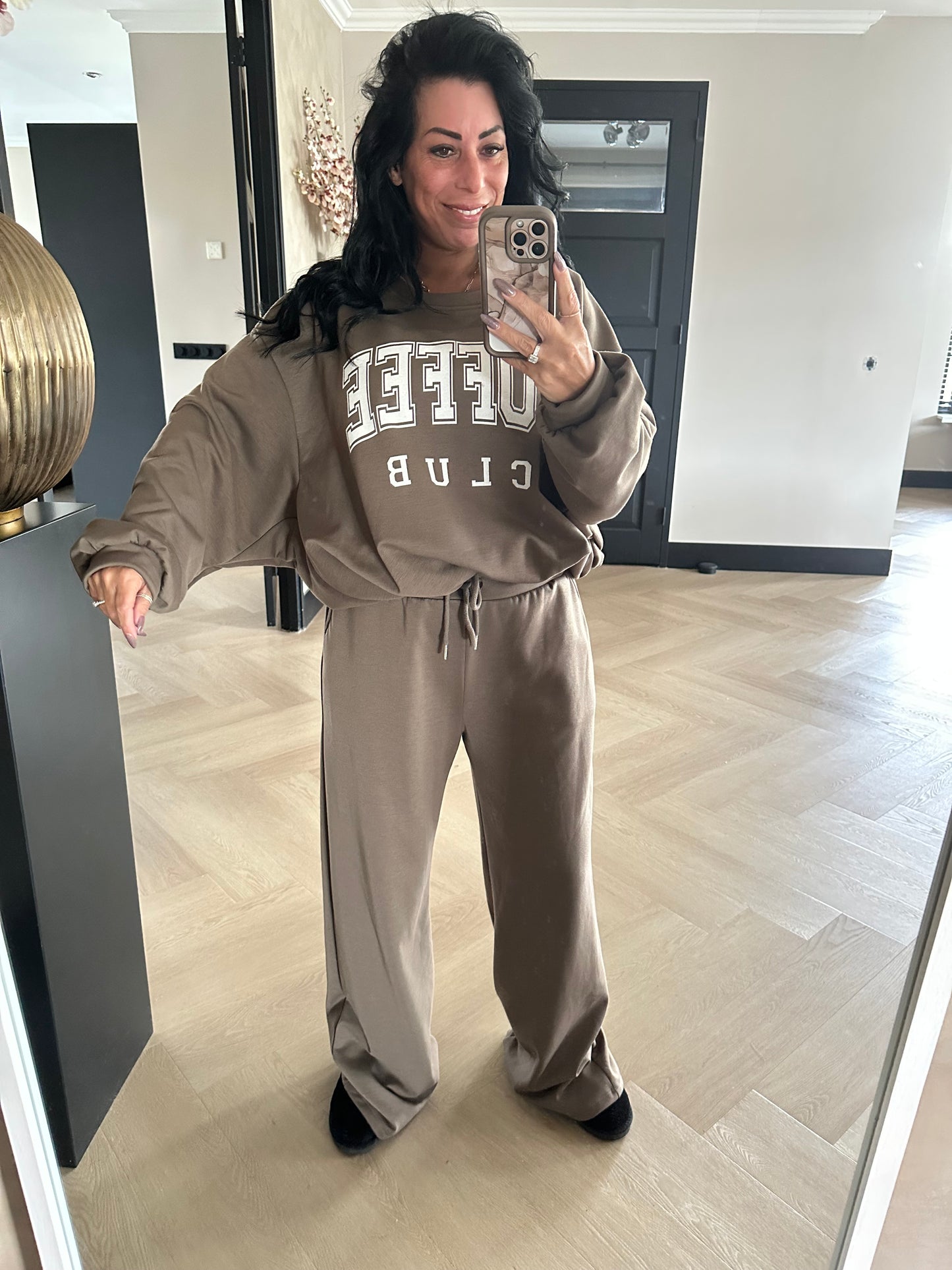 Coffee Club Set Taupe PLUS