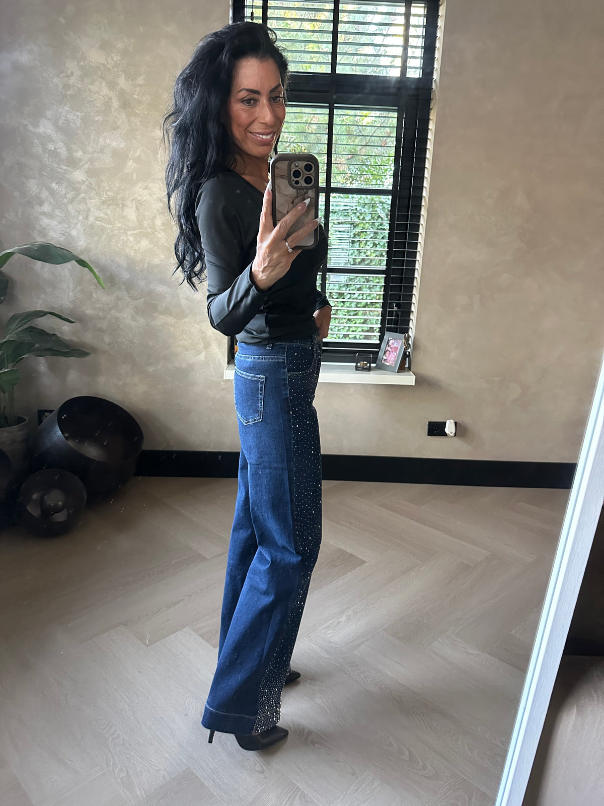 Reisehose Braun