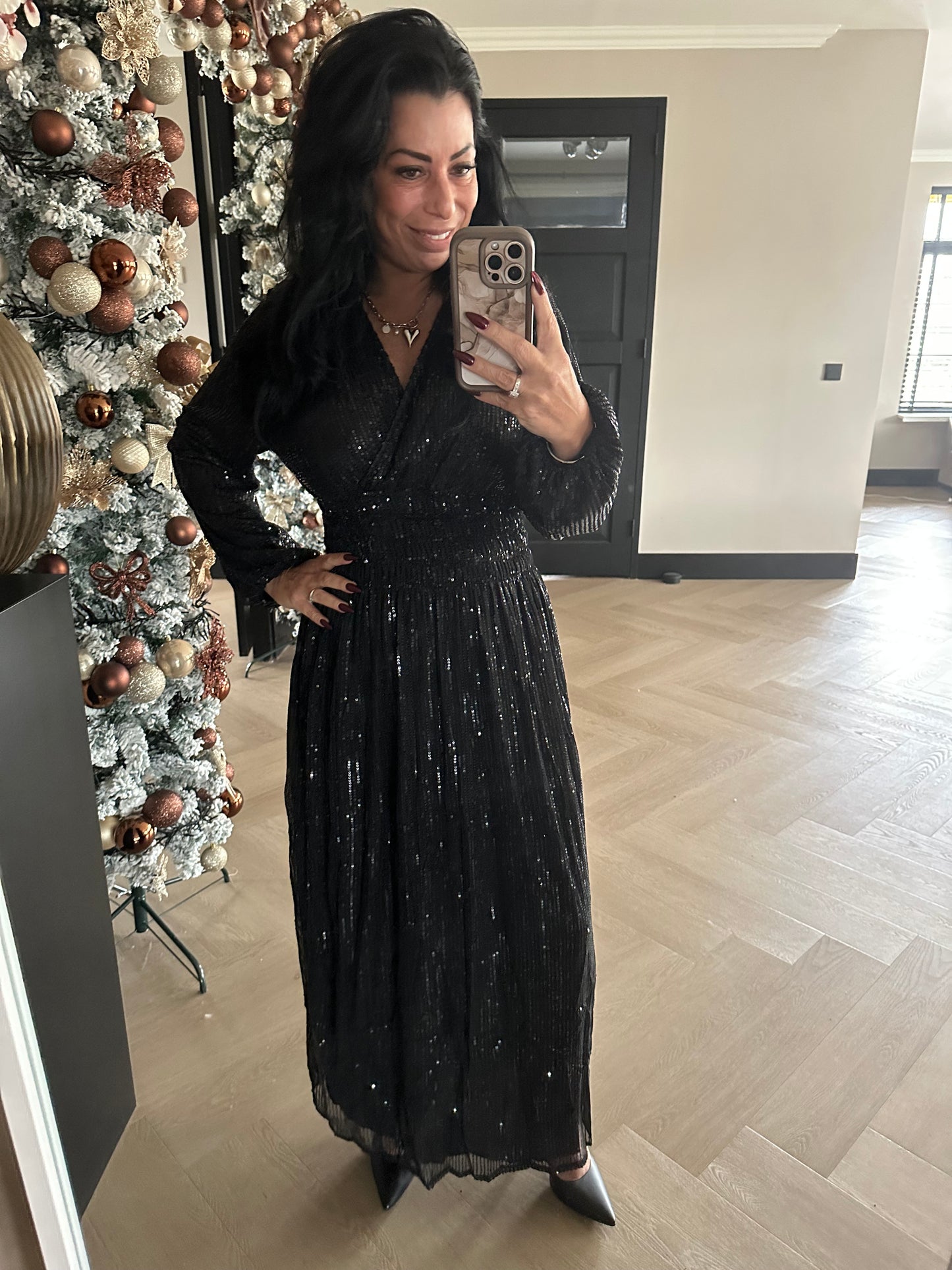 Jolie Dress Long Sleeve Black