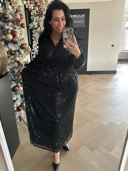 Jolie Dress Long Sleeve Black