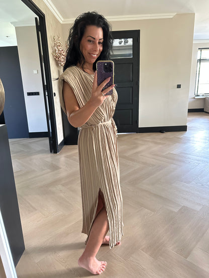 Kleid Josie Taupe