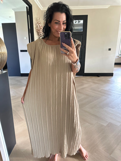 Kleid Josie Taupe