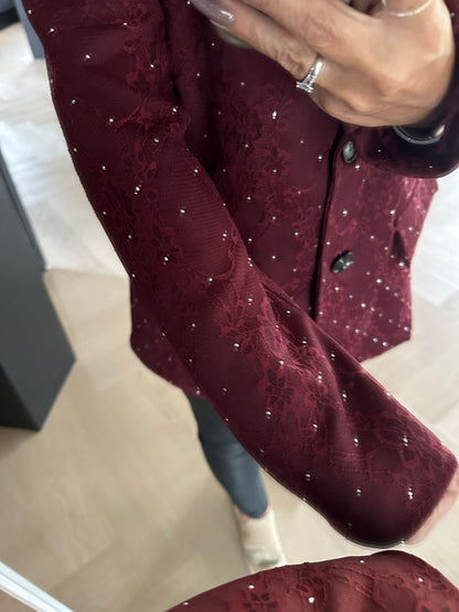 Kaiya Blazer Wine