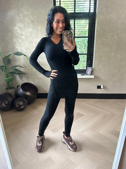 Kaylla Comfy Set Black
