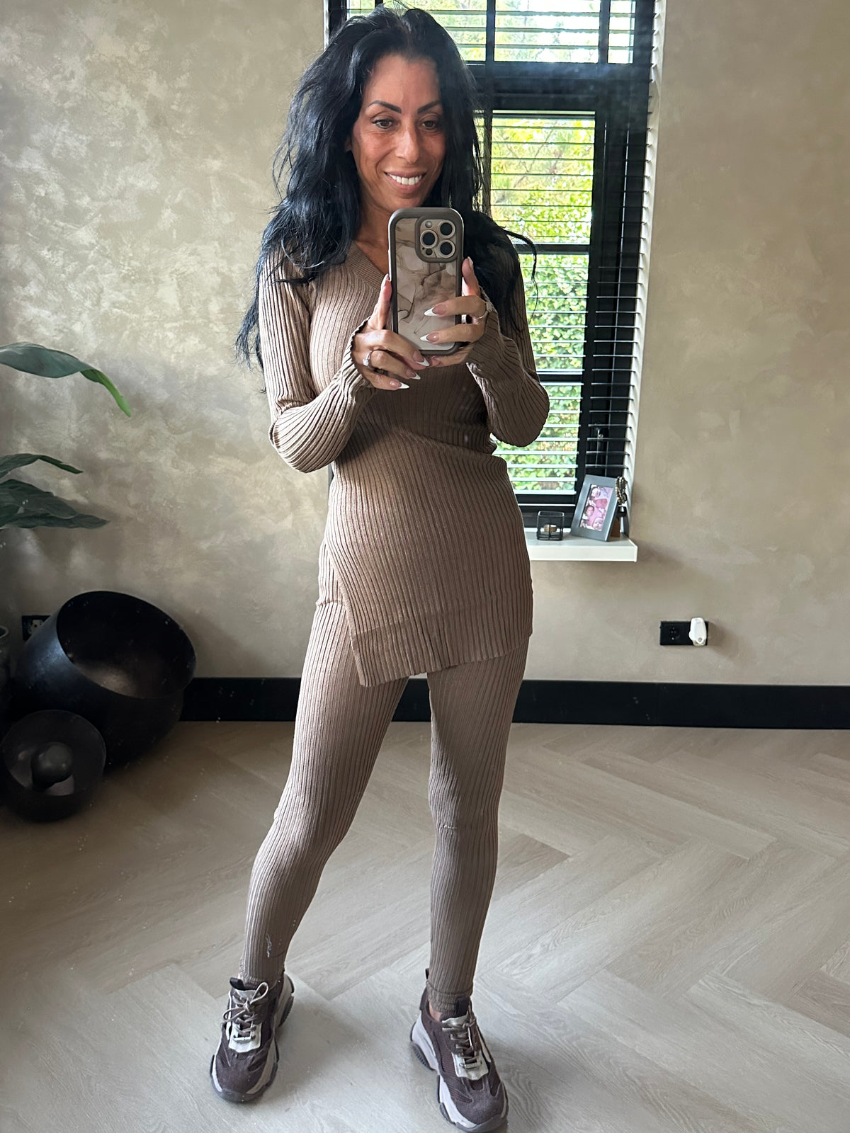 Kaylla Comfy Set Camel