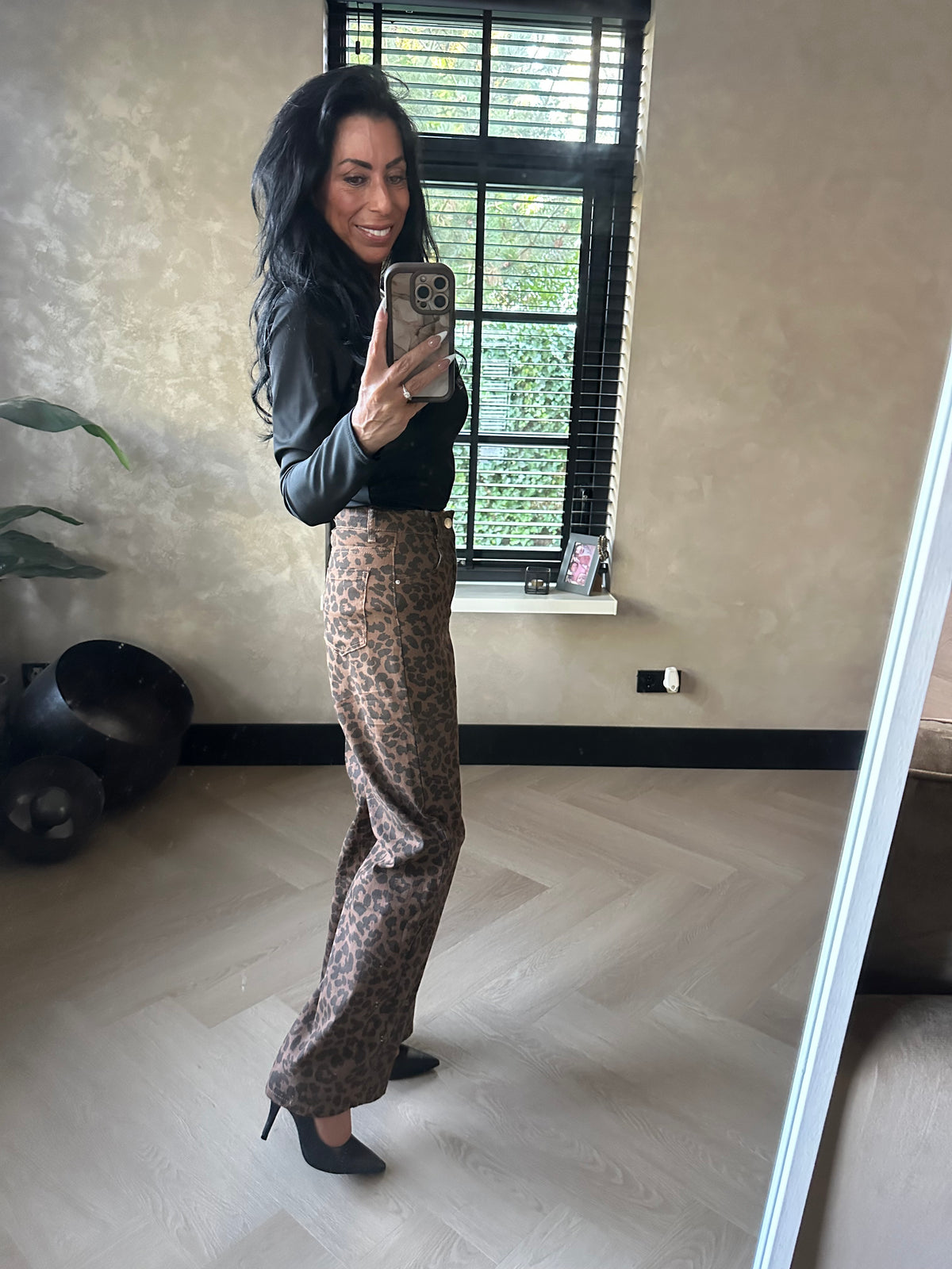 Reisehose Braun