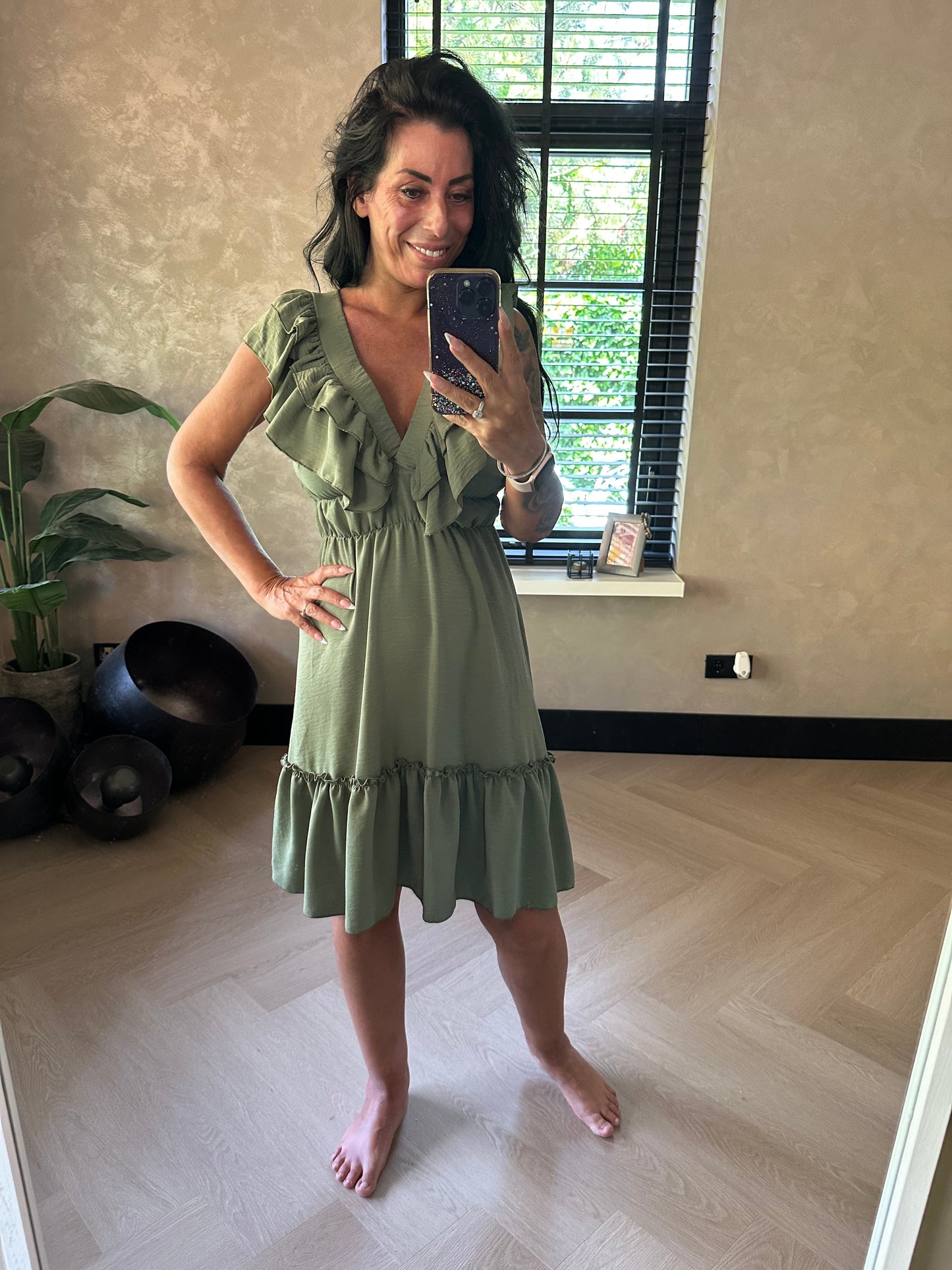 Little Rosie Dress Kaki