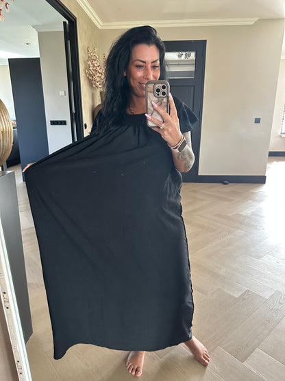 Long Jazz Dress Black