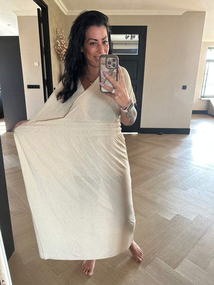 MAGIC Dress Beige