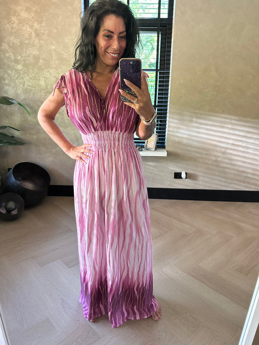 MAGIC Dress Fantasy Pink Gold