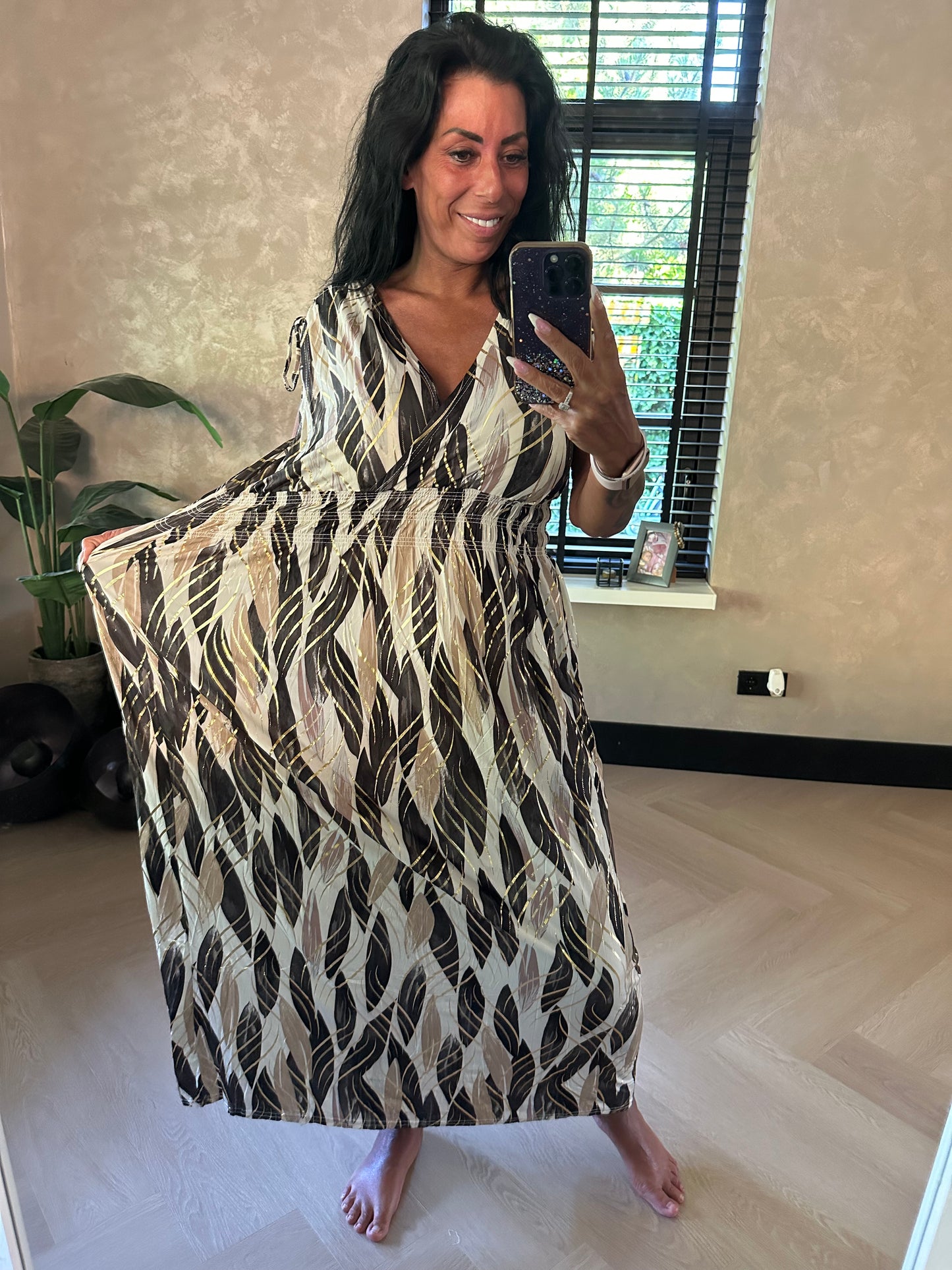 MAGIC Dress Mystic Weaves Gold Black