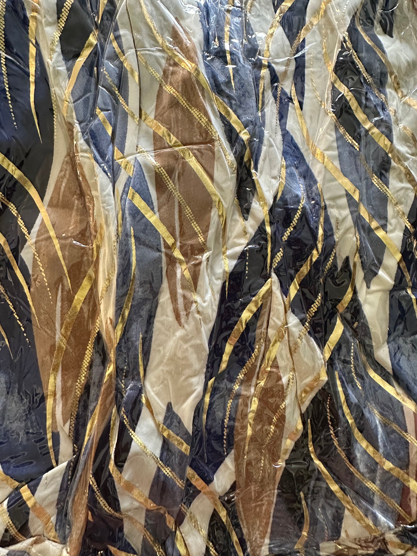 MAGIC Dress Mystic Weaves Gold Blue