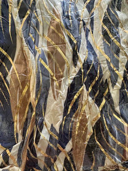 MAGIC Dress Mystic Weaves Gold Blue