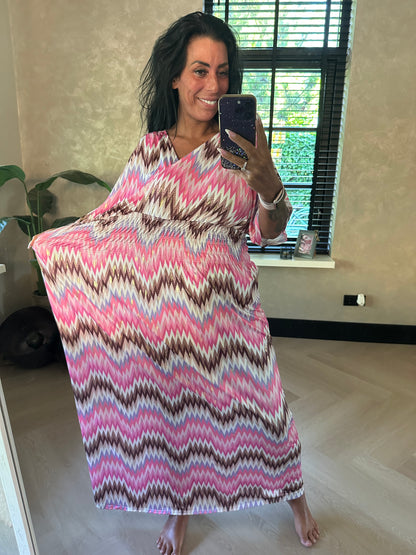 MAGIC Dress Pink Gold