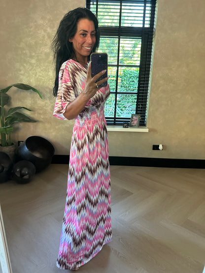MAGIC Dress Pink Gold