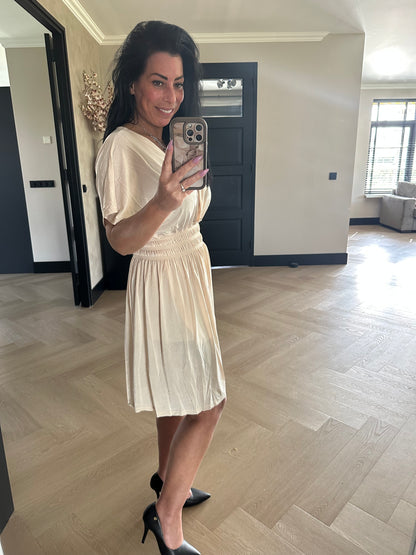 MAGIC Dress Short Beige