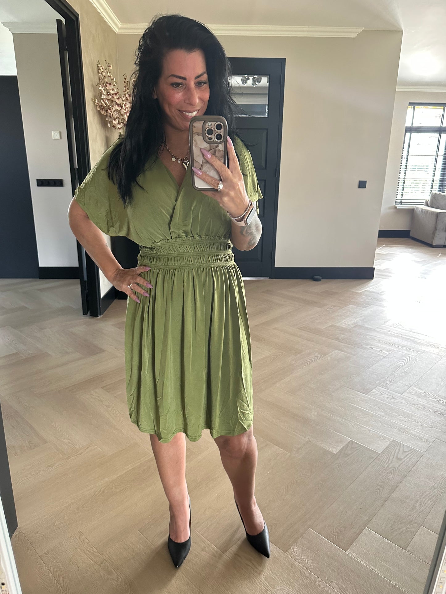 MAGIC Dress Short Green