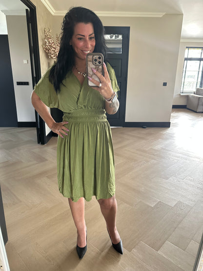 MAGIC Dress Short Green