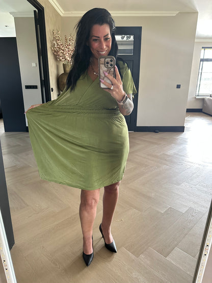 MAGIC Dress Short Green