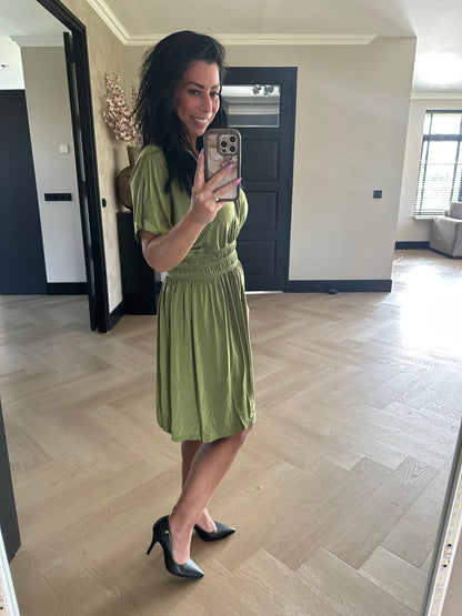 MAGIC Dress Short Green