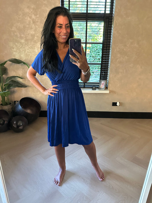 MAGIC Dress Short Royal Blue